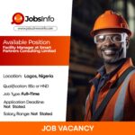 Facility Manager at Smart Partners Consulting Limited