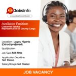 Customer Service Representative at County Cargo