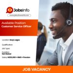 Customer Service Officer