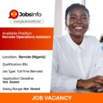 Remote Operations Assistant