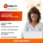 Duplo Graduate Internship Program 2026