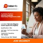 InEvent Graduate Internship Programme 2026