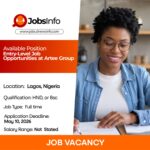 Entry-Level Job Opportunities at Artee Group