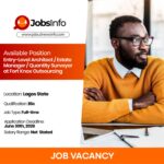 Entry-Level Architect / Estate Manager / Quantity Surveyor at Fort Knox Outsourcing