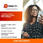 Latest Jobs at Flour Mills of Nigeria
