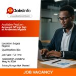 Account Officer Job at Andersen Nigeria