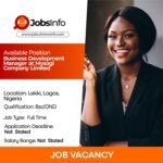 Business Development Manager at Mysogi Company Limited