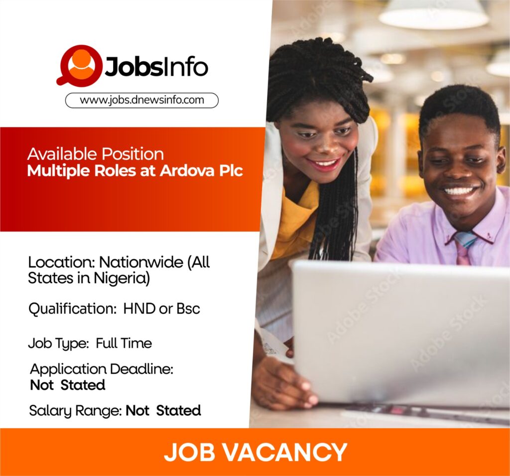 Multiple Roles at Ardova Plc