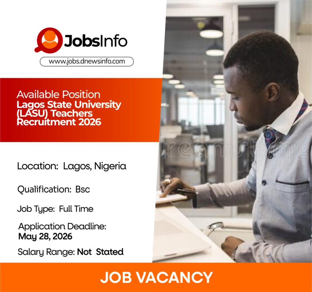 Lagos State University (LASU) Teachers Recruitment 2026