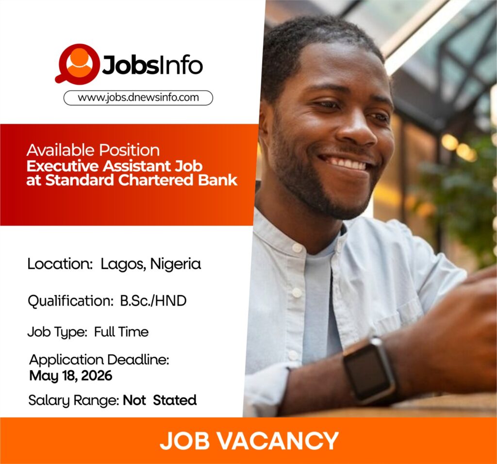 Executive Assistant Job at Standard Chartered Bank