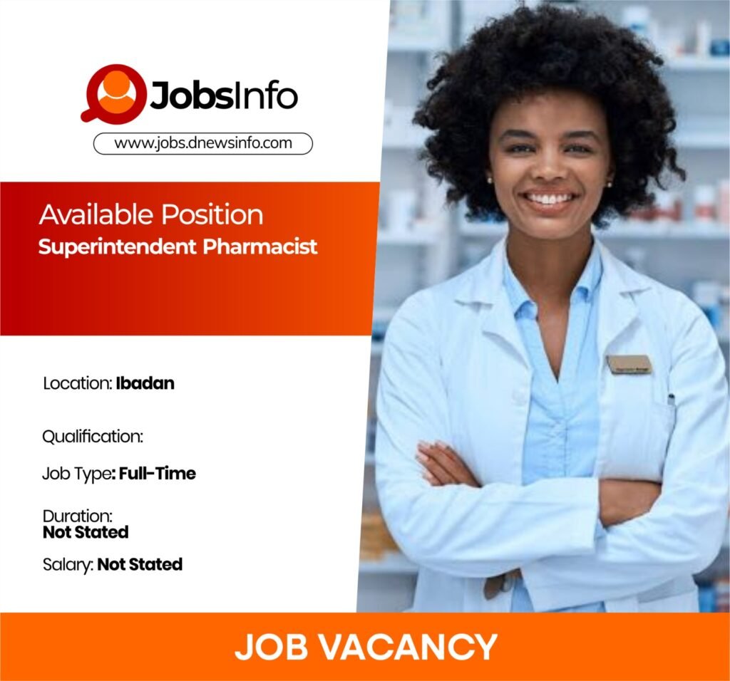 Superintendent Pharmacist