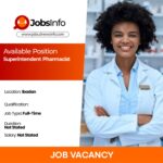 Superintendent Pharmacist