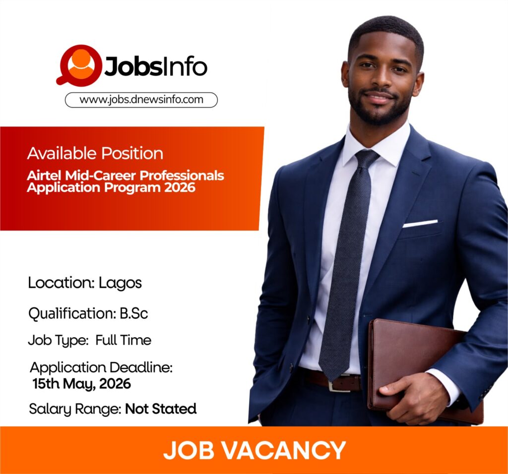 Airtel Mid-Career Professionals Application Program 2026