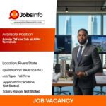 Admin Officer Job at APM Terminals