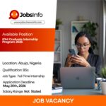 IOM Graduate Internship Program 2026