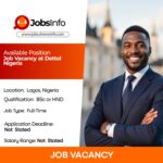 Job Vacancy at Dettol Nigeria
