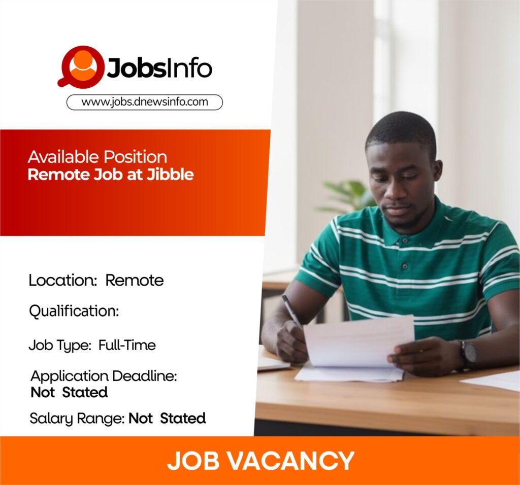 Remote Job at Jibble