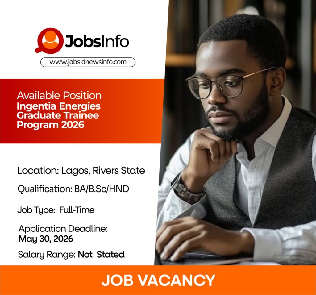 Ingentia Energies Graduate Trainee Program 2026
