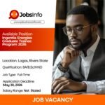Ingentia Energies Graduate Trainee Program 2026