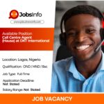 Call Centre Agent (Hausa) at DKT International