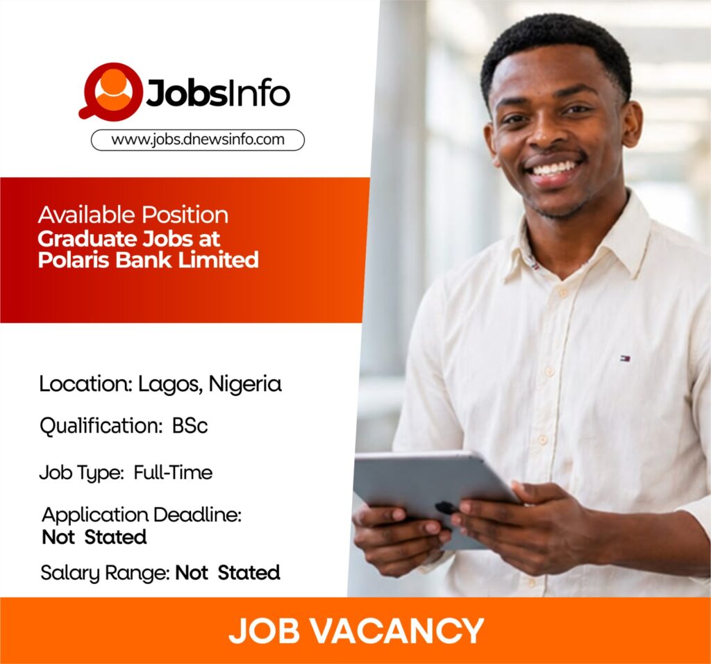Graduate Jobs at Polaris Bank Limited