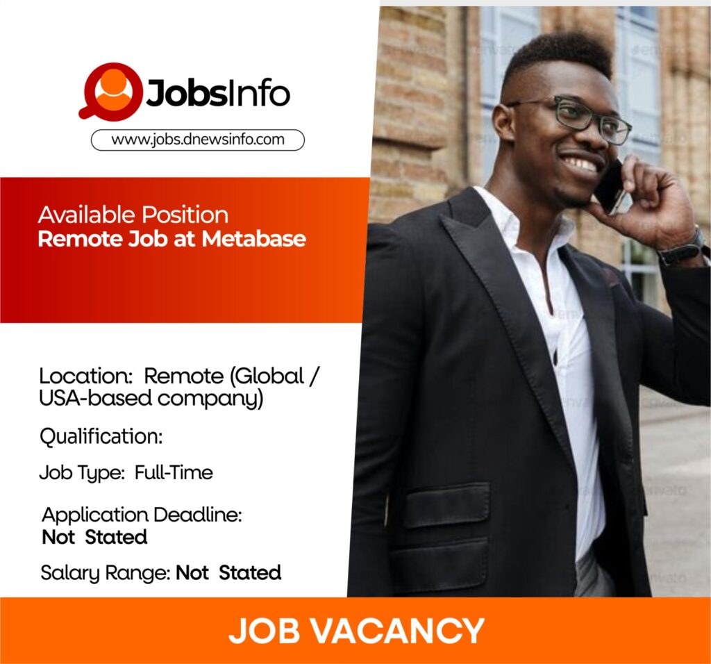 Remote Job at Metabase
