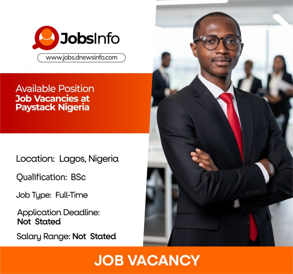 Job Vacancies at Paystack Nigeria