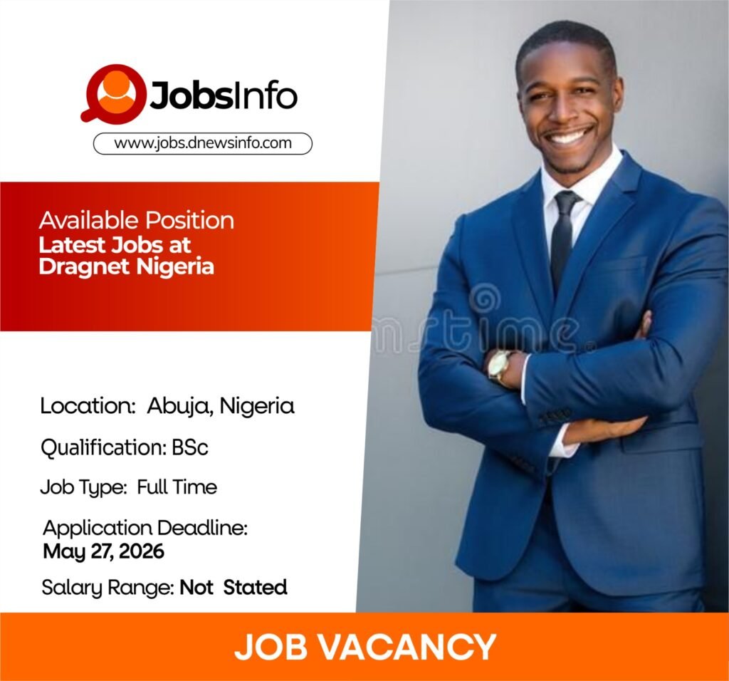 Latest Jobs at Dragnet Nigeria