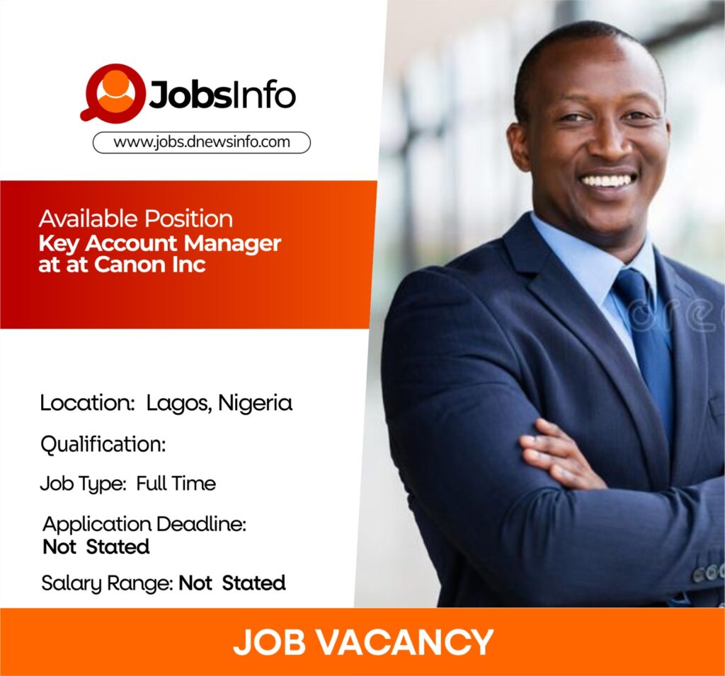 Key Account Manager at at Canon Inc