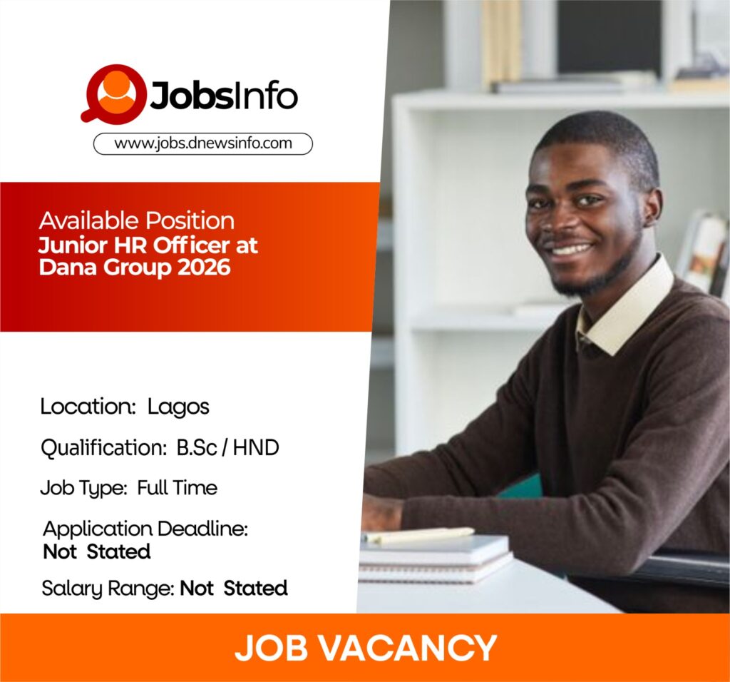 Junior HR Officer at Dana Group 2026