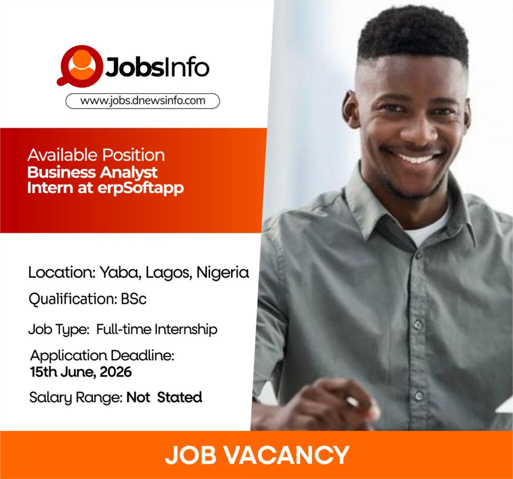 Business Analyst Intern at erpSoftapp