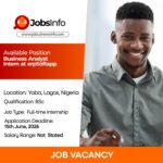 Business Analyst Intern at erpSoftapp