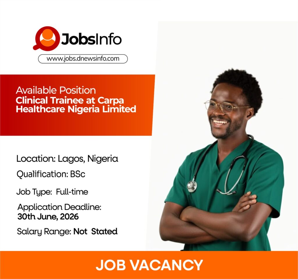 Clinical Trainee at Carpa Healthcare Nigeria Limited