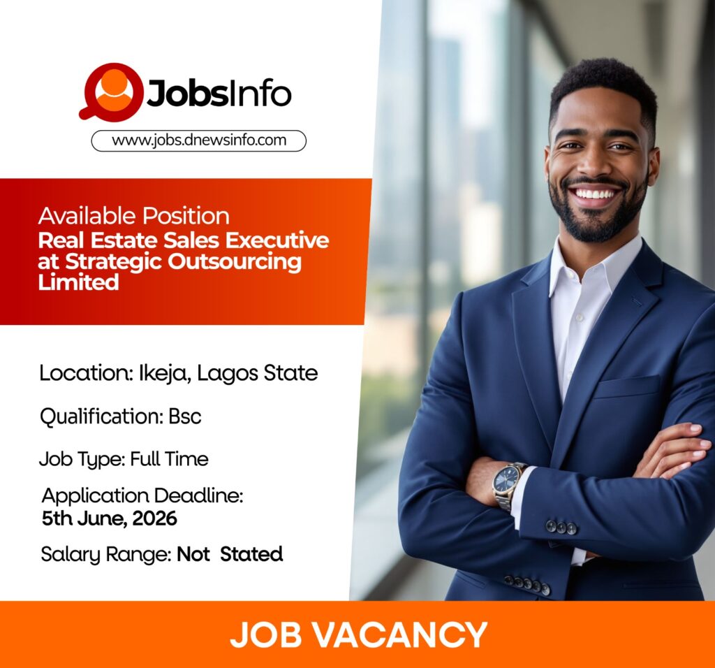 Real Estate Sales Executive at Strategic Outsourcing Limited