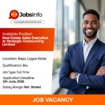 Real Estate Sales Executive at Strategic Outsourcing Limited