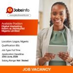 Digital Marketing Intern at Akinkunbi Nigeria Limited