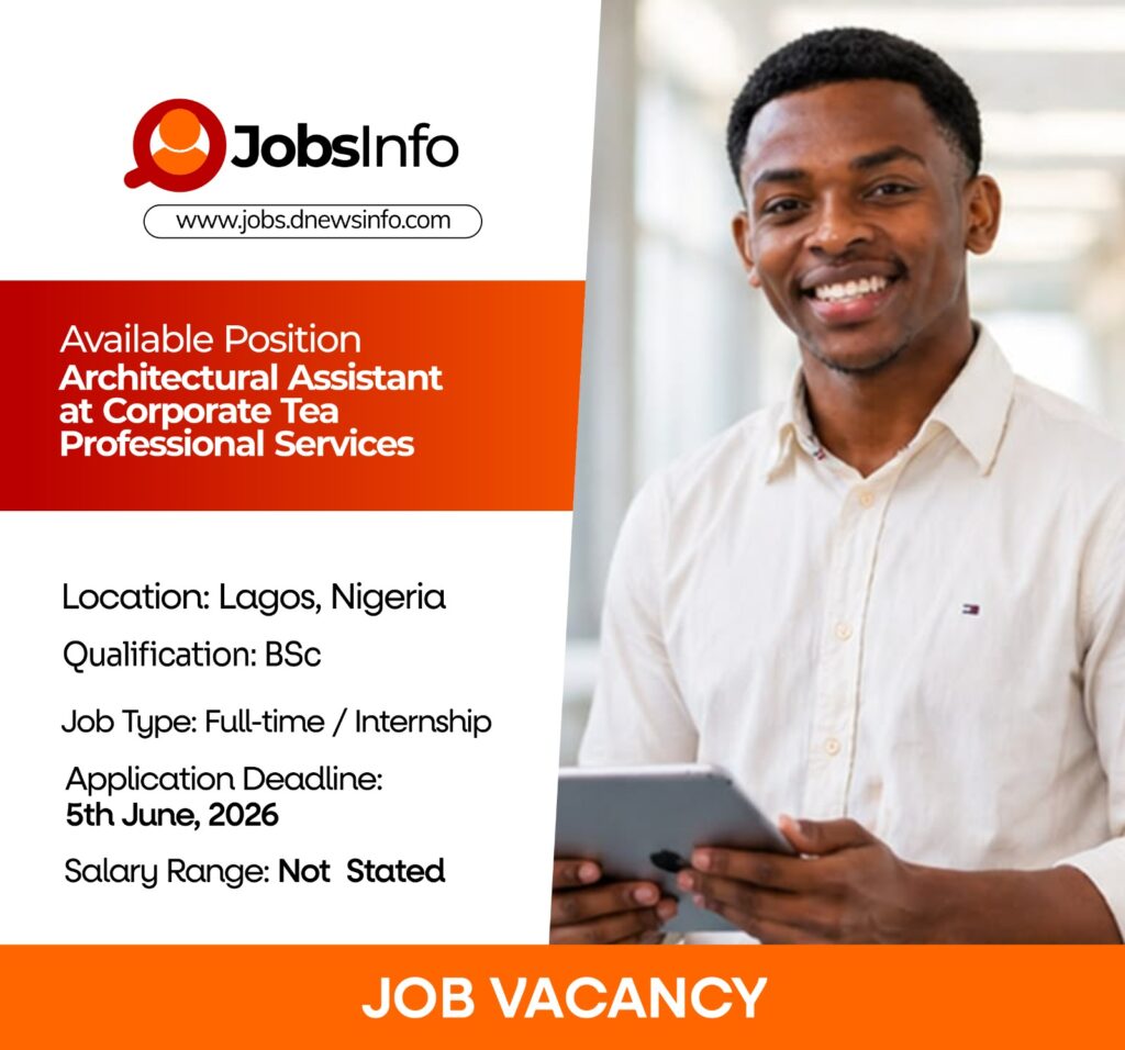 Architectural Assistant at Corporate Tea Professional Services