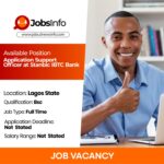 Application Support Officer at Stanbic IBTC Bank