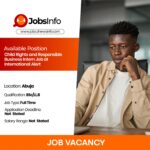 Child Rights and Responsible Business Intern Job at International Alert