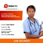 Nurse Graduate Trainee at O.Peenice Adio Global Enterprise