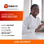 Graduate Trainee at Carpa Healthcare Nigeria Limited