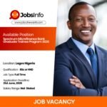 Spectrum Microfinance Bank Graduate Trainee Program 2026