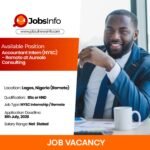 Accountant Intern (NYSC) – Remote at Aureole Consulting