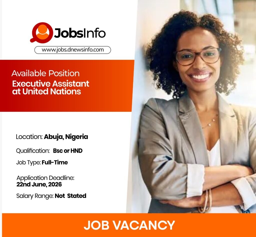 Executive Assistant at United Nations