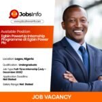 Egbin PowerUp Internship Programme at Egbin Power Plc