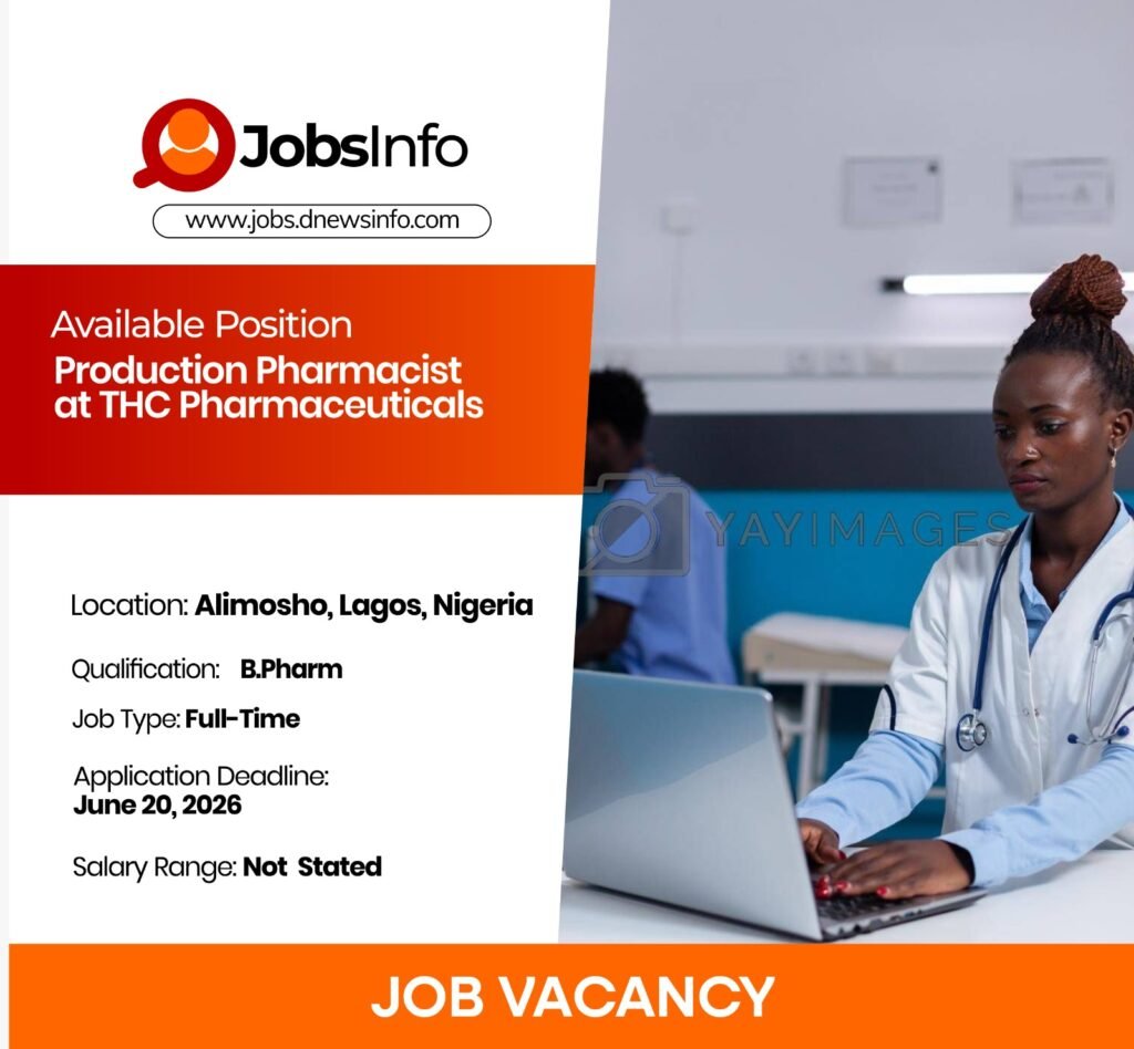 Production Pharmacist at THC Pharmaceuticals