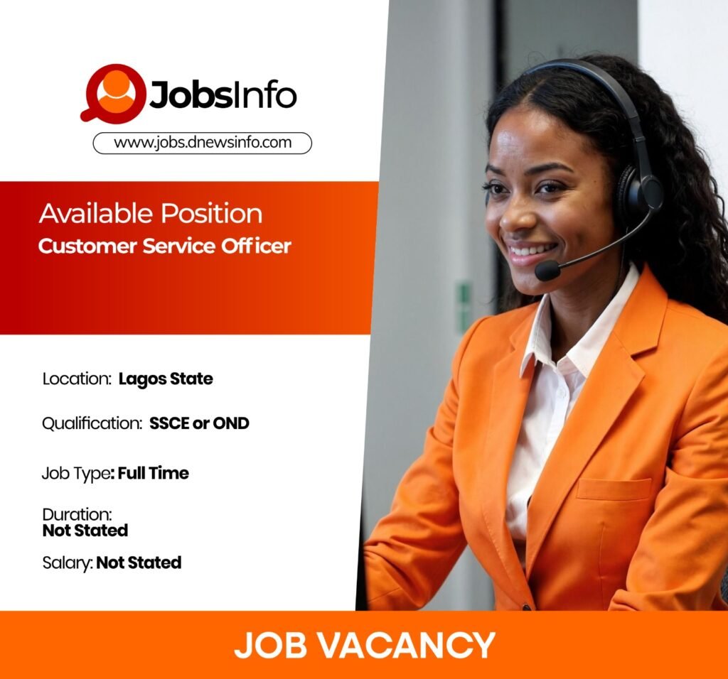 Customer Service Officer