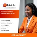 Customer Service Officer