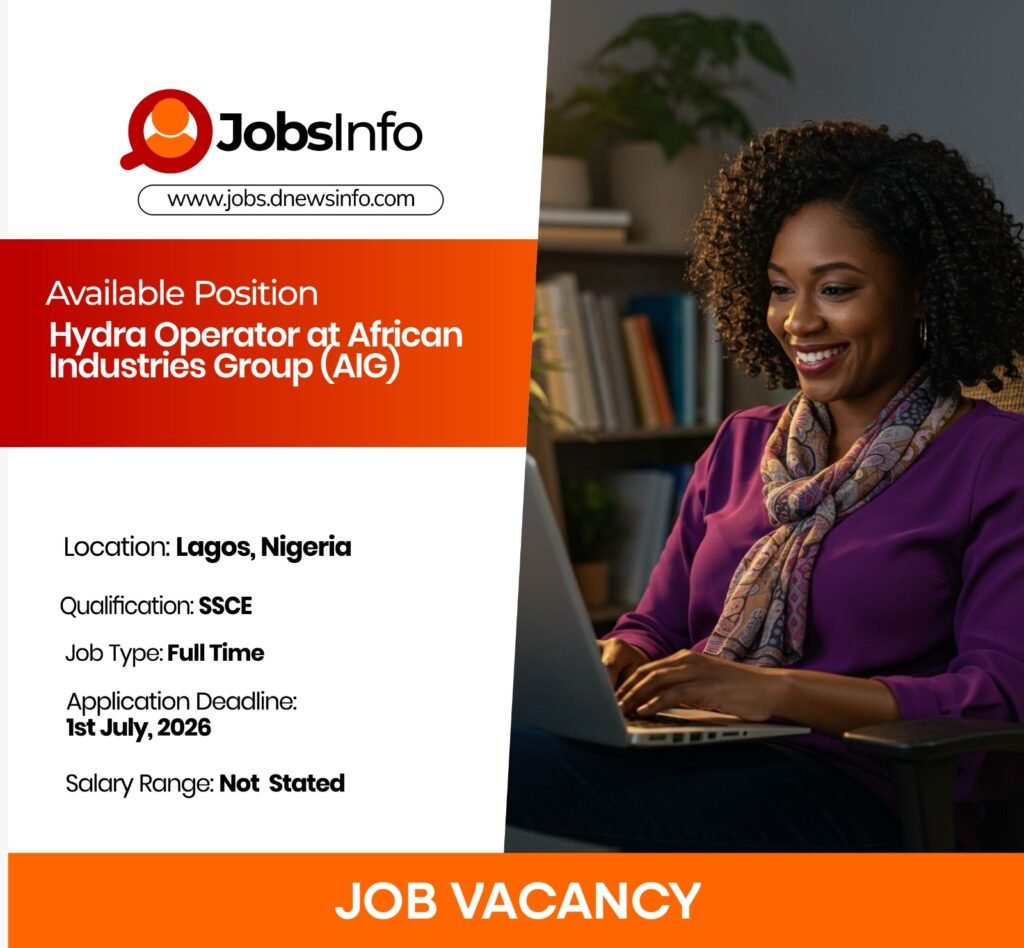 Hydra Operator at African Industries Group (AIG)