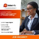 Fintech Sales Supervisor at Transsion Holdings
